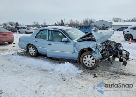 2004 Mercury Grand Marquis Ls z USA, uszkodzony, nr VIN 2MEFM75W34X634980